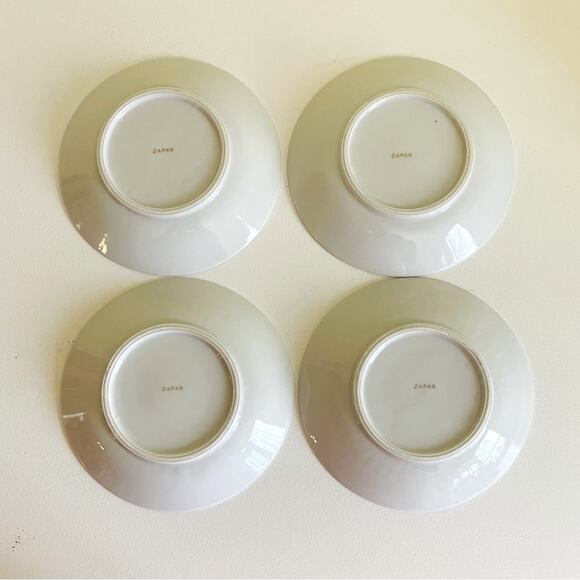 4 Vtg Irish Clover Porcelain Coffee Cups Saucers Japan Tea Cup, Mugs - Picture 8 of 14